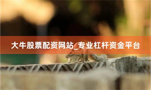 大牛股票配资网站_专业杠杆资金平台